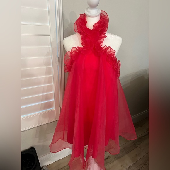 NWT Lovers and Friends Capri Mini Dress in Hot Pink - revolve - medium - Picture 6 of 10